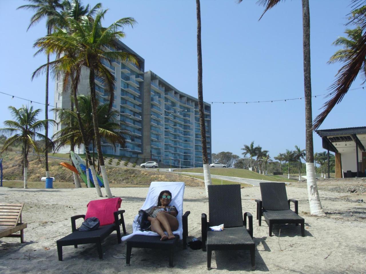 Apartamento En Balabeach Maria Chiquita In Front Of The Beach 2Hab Colon Ngoại thất bức ảnh