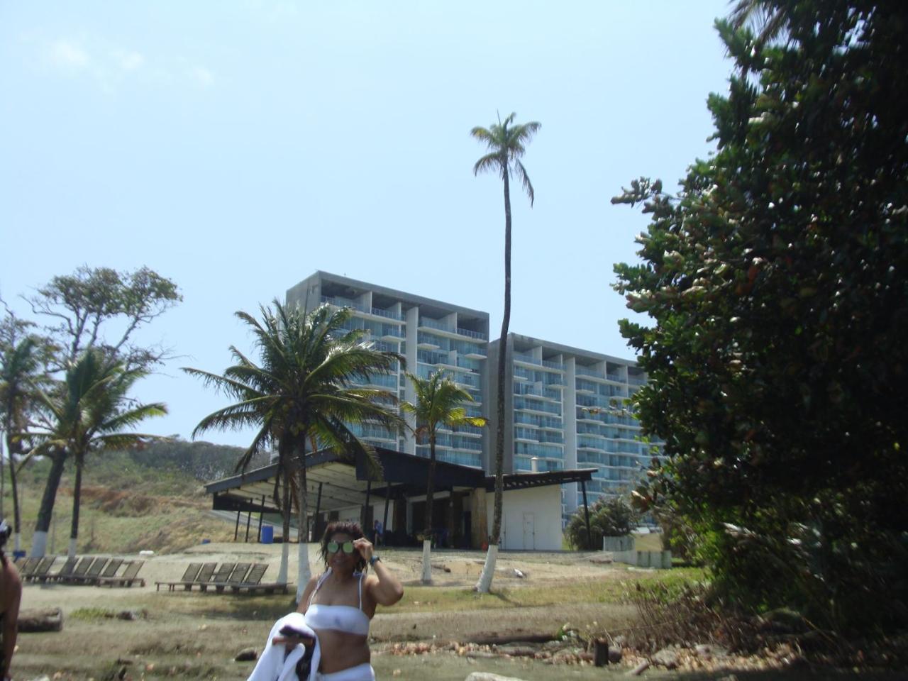 Apartamento En Balabeach Maria Chiquita In Front Of The Beach 2Hab Colon Ngoại thất bức ảnh